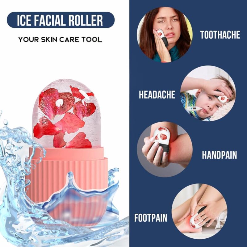 Reusable Face Ice Roller for Men & Women