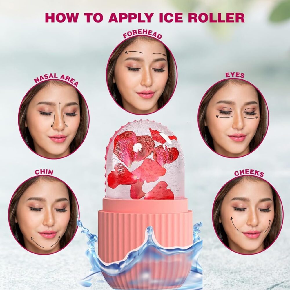 Reusable Face Ice Roller for Men & Women