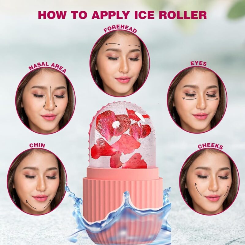 Reusable Face Ice Roller for Men & Women