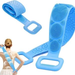 silicone back scrubber