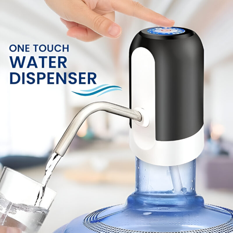 1 Pcs Electric Water Dispenser – USB Rechargeable Pump for Bottles