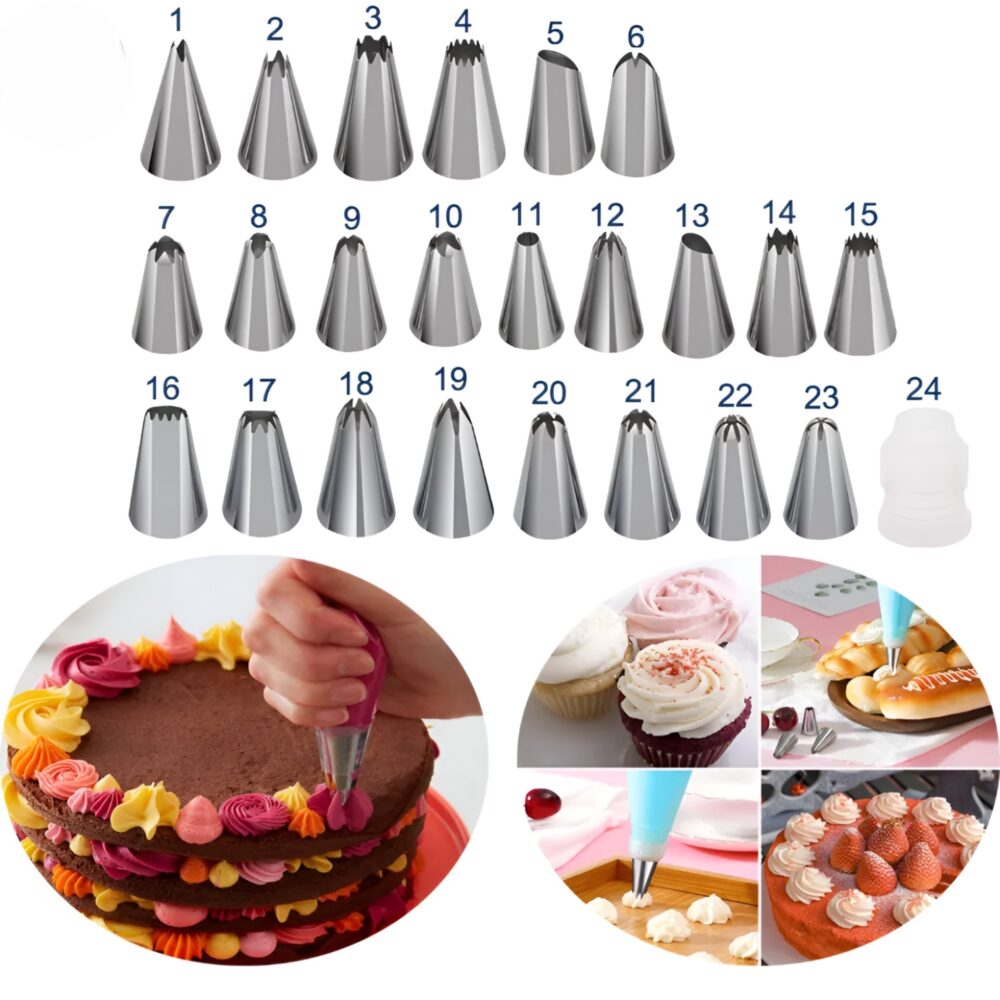 cake decorating nozzle set