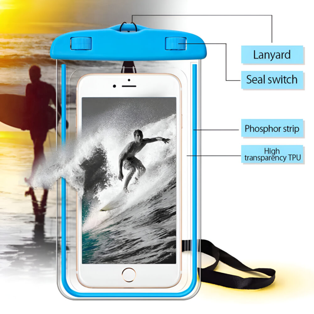 1Pcs Waterproof Phone Pouch – Touch-Friendly Case