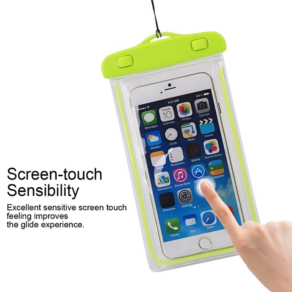 1Pcs Waterproof Phone Pouch – Touch-Friendly Case