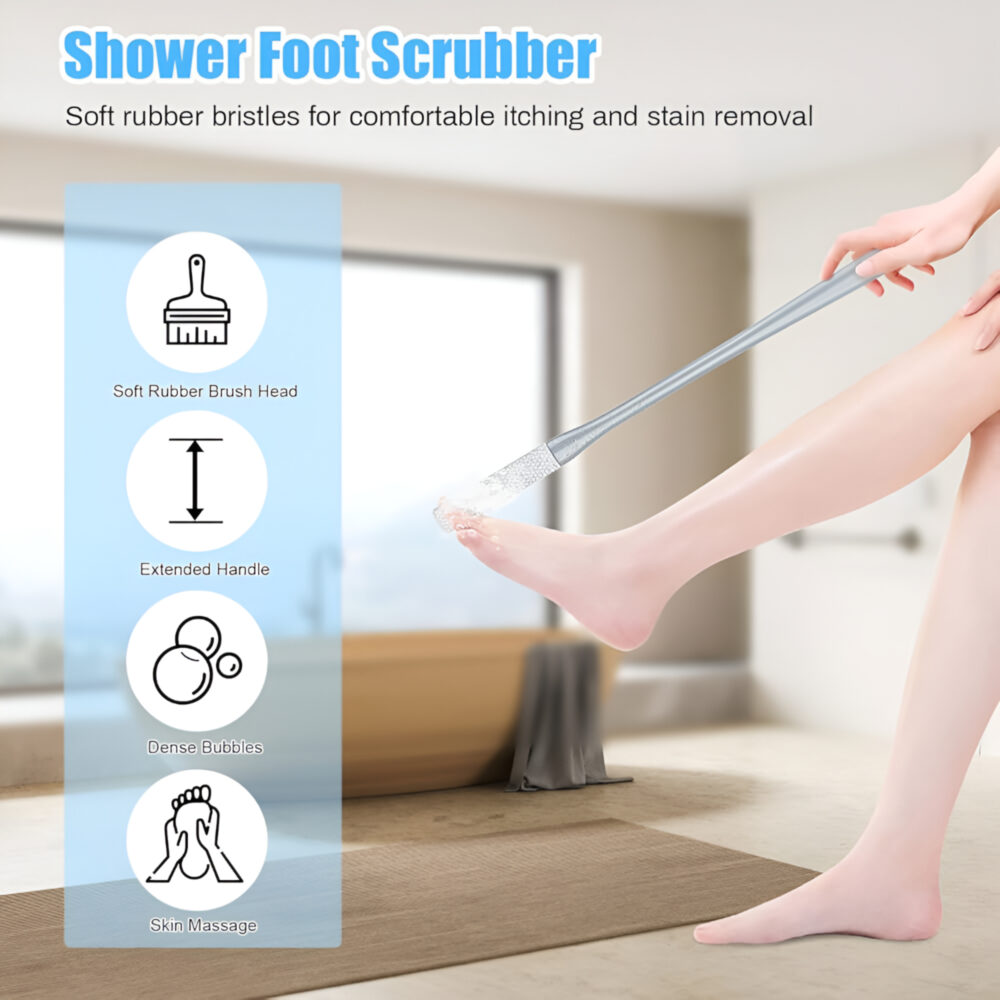 Silicone Foot Care Brush – Toe Cleaner(1pc)