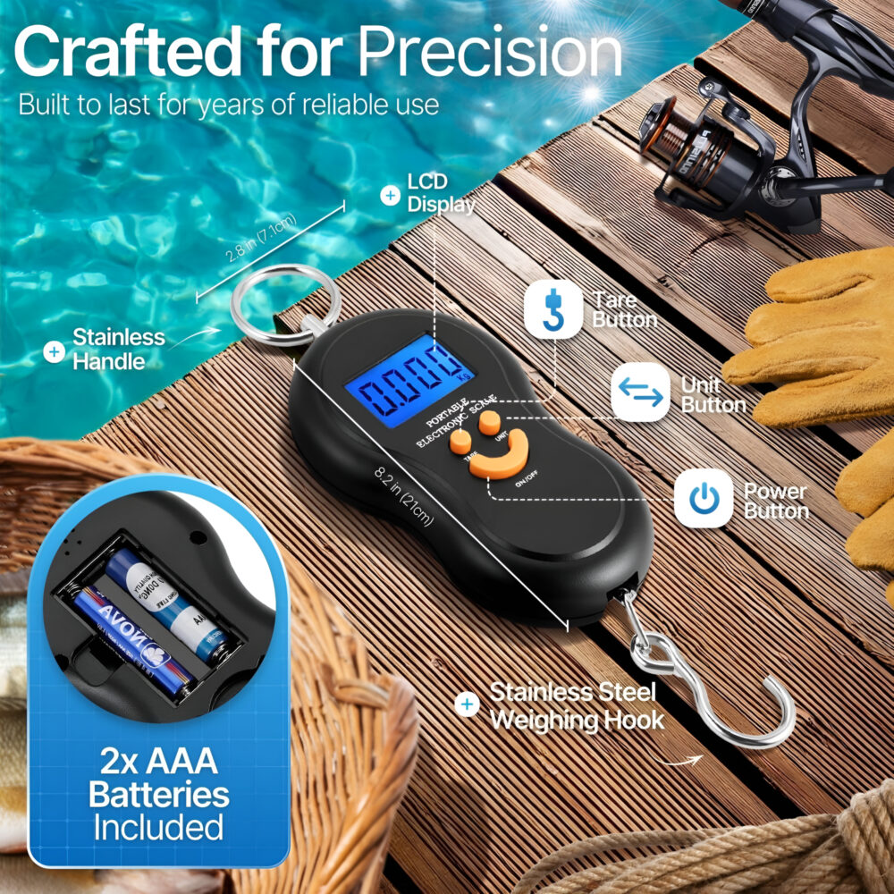 Digital Hanging Scale – for Luggage (1pc)