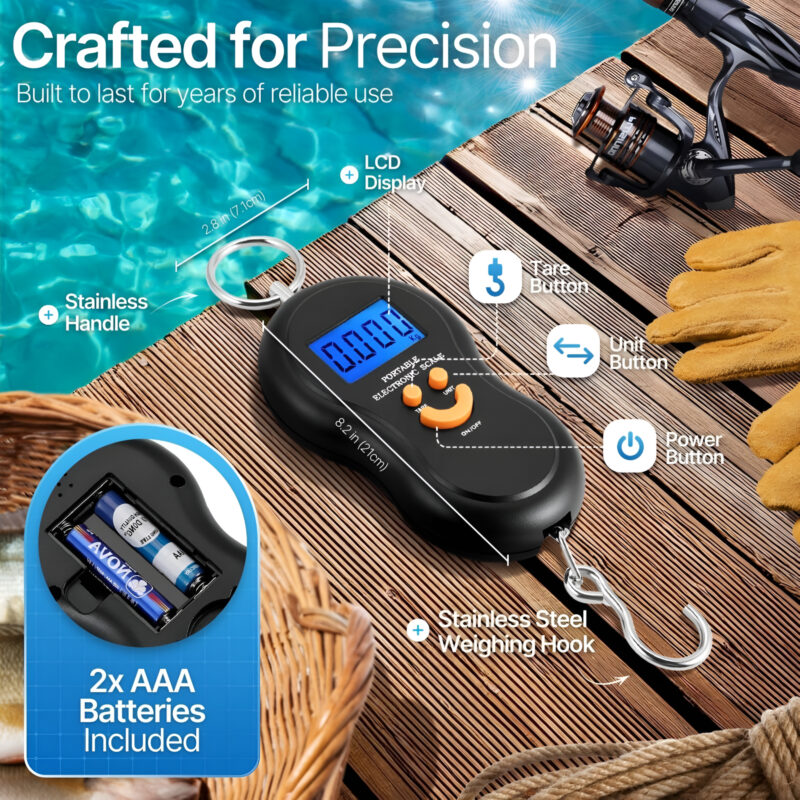 Digital Hanging Scale – for Luggage (1pc)