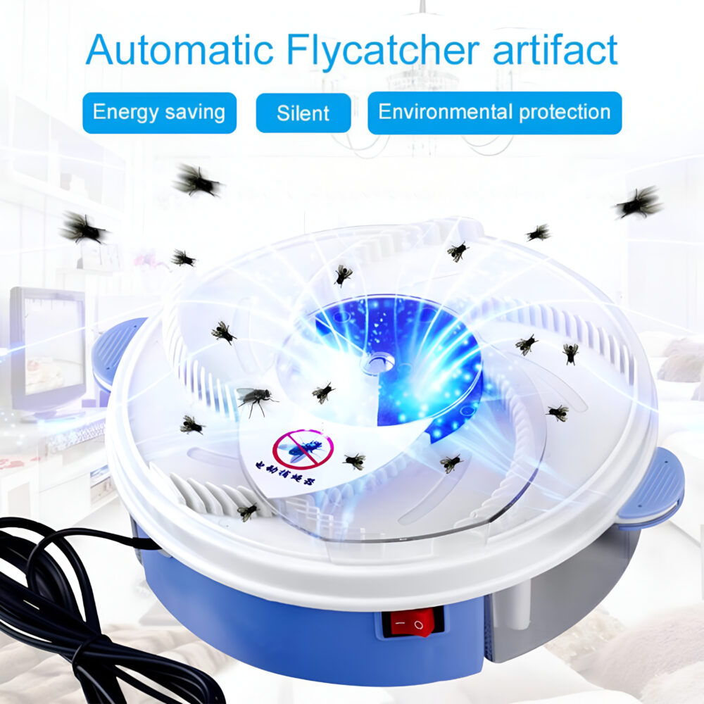 Web_Photo_Editor - 2026-01-17T151057.055 1 Pcs Electric Fly Trap – Rotating Insect Catcher