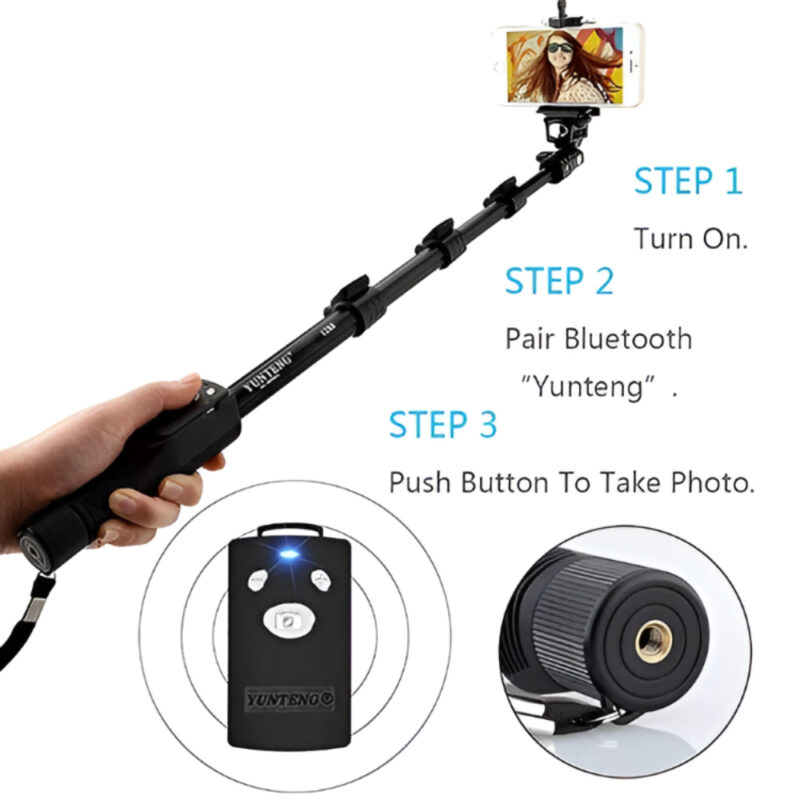 selfie stick for mobile and camera