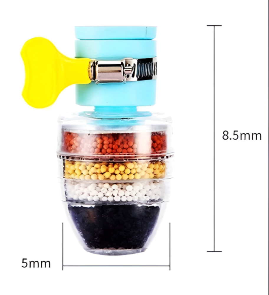 1 pcs Faucet Water Filter – Multi-Layer