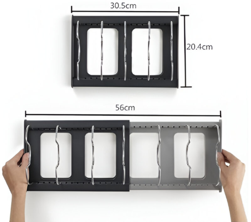 Web_Photo_Editor (75) 1 pcs Adjustable Pot Lid Organizer Rack