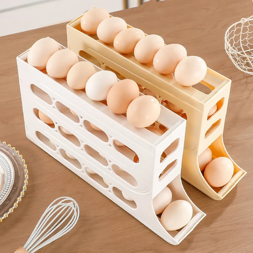 4 Layer Rolling Egg Rack
