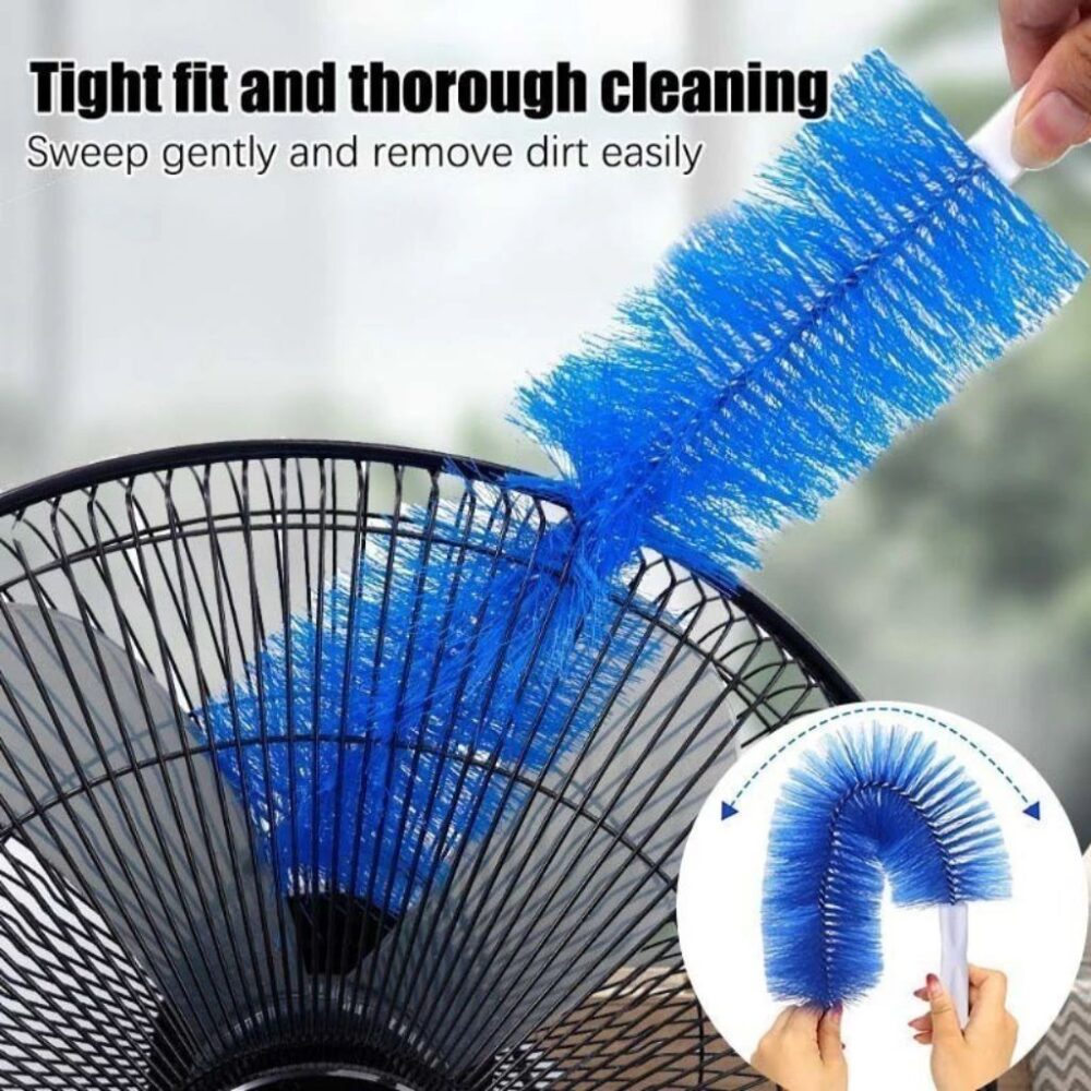 d656d6e94d186b6e37933c43d5f20123 Flexible Cleaning Brush Soft Bristle Duster for Fans & Windows