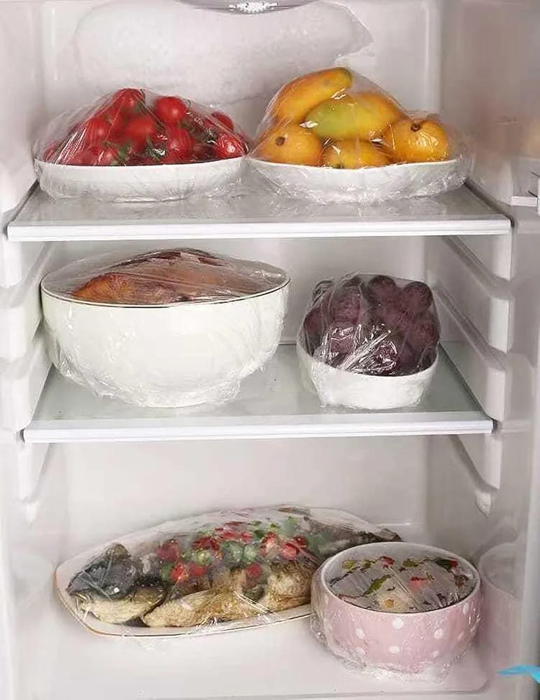 food cover plastic fridge 100pcs Food Wrap Sheet Pack – Disposable