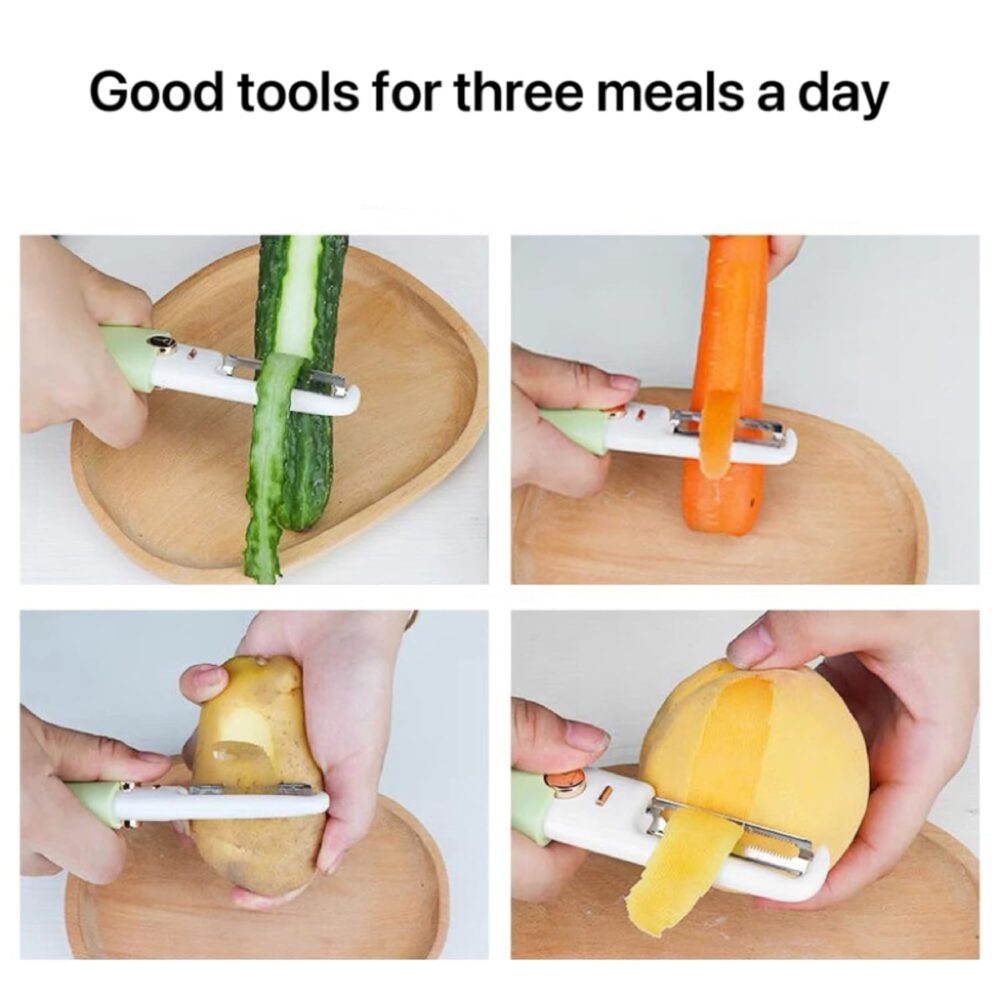 Multifunctional Knife & Peeler – 2-in-1 Kitchen Tool