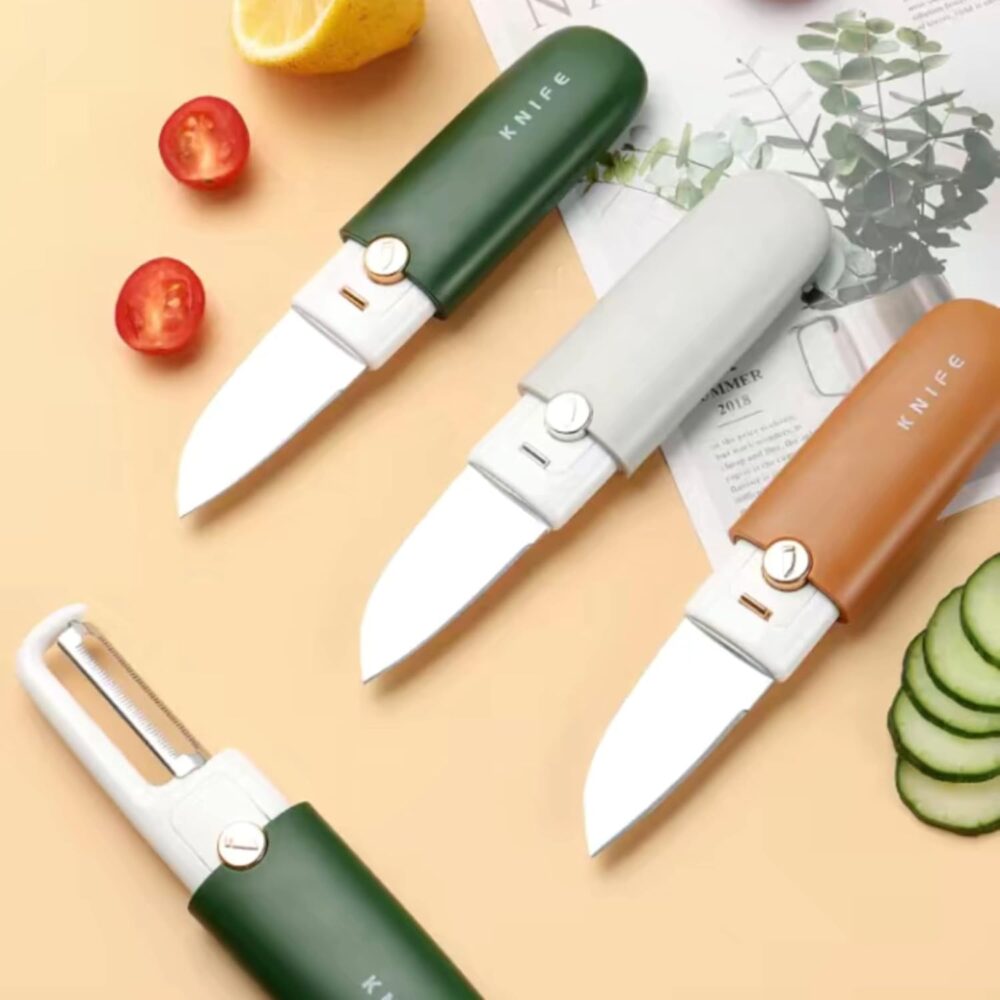 Multifunctional Knife & Peeler – 2-in-1 Kitchen Tool