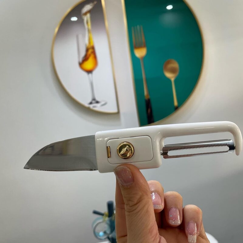 Multifunctional Knife & Peeler – 2-in-1 Kitchen Tool
