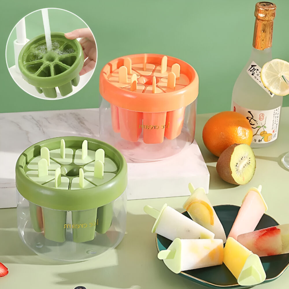1-set Silicone Popsicle Mold