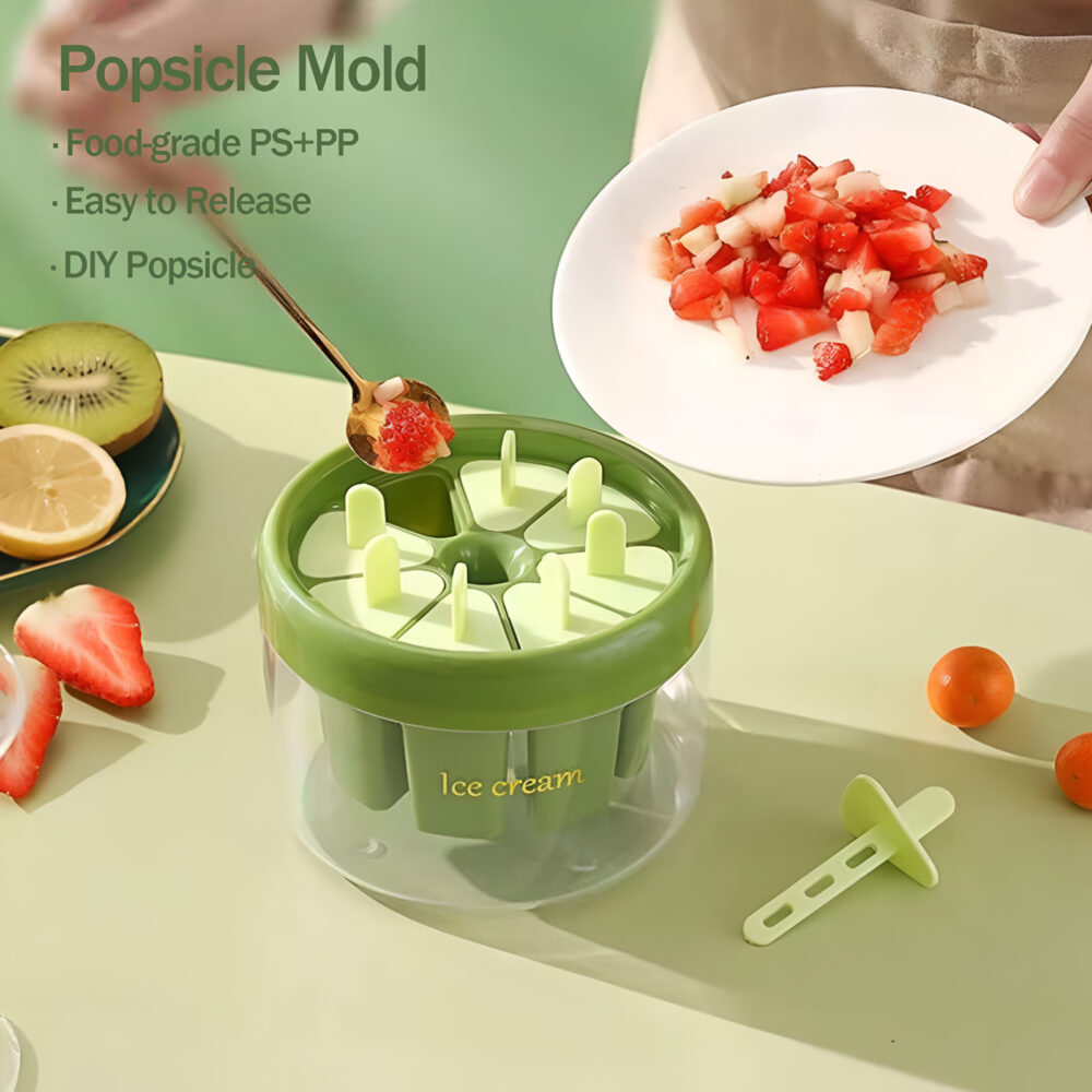 1-set Silicone Popsicle Mold
