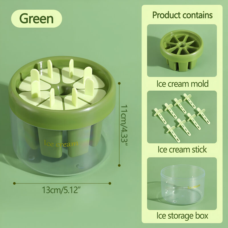 1-set Silicone Popsicle Mold