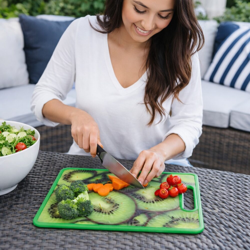 Cutting Board – Handle Slot (1pc)