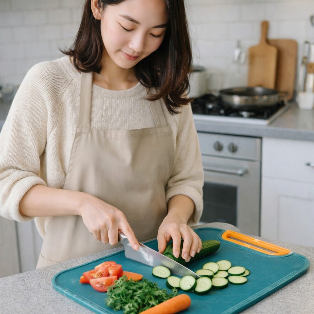 Cutting Board – Handle Slot (1pc)